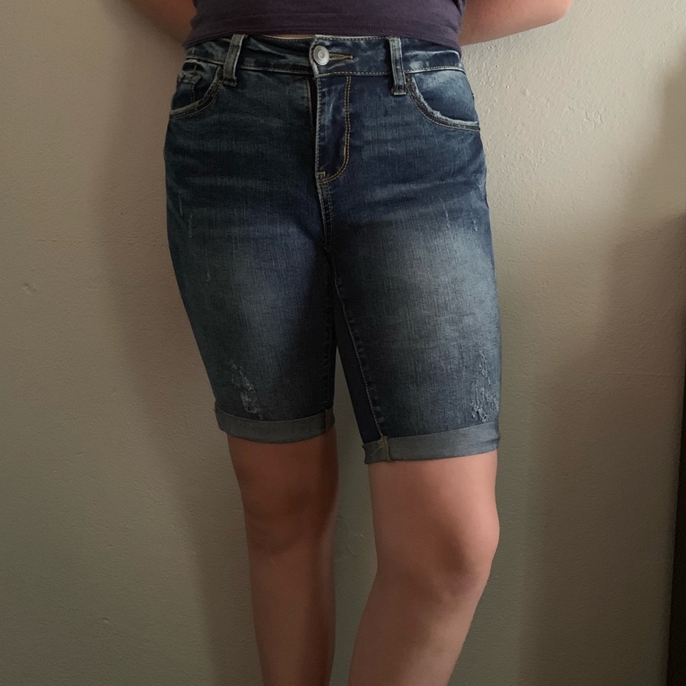 Time and Tru Jean Shorts